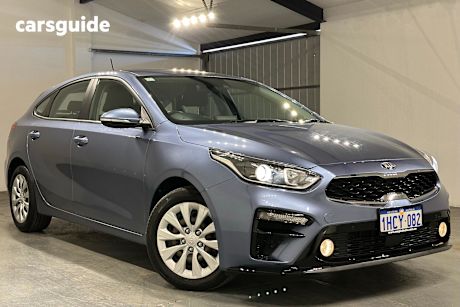 Blue 2019 Kia Cerato Hatch S F