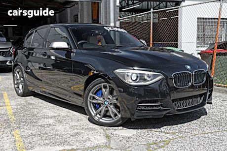 Black 2013 BMW 1 Hatch M135I R