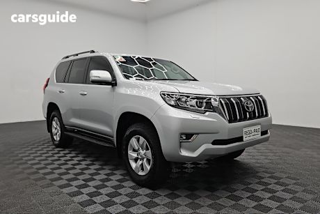 Silver 2022 Toyota Landcruiser Prado SUV GXL 4X4