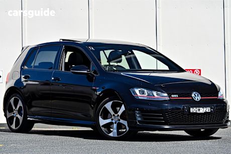 Black 2017 Volkswagen Golf Hatch GTI F