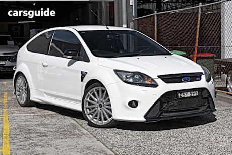 White 2010 Ford Focus Hatch RS F