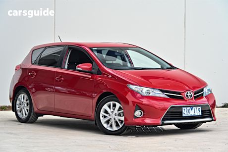 Red 2013 Toyota Corolla Hatch ASCENT SPORT F