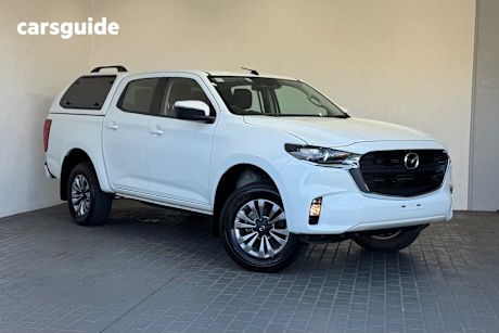 White 2023 Mazda BT-50 Dual Cab Pick-up Xt (4X4)