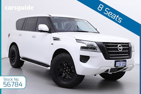 White 2020 Nissan Patrol Wagon Ti (4X4)