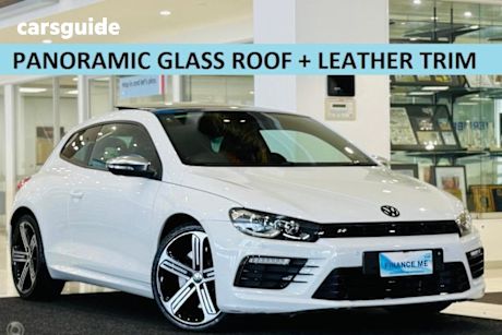 White 2015 Volkswagen Scirocco Hatch R F