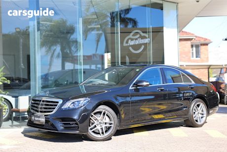 Black 2018 Mercedes-Benz S-Class Sedan S450 R