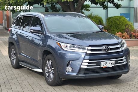 Blue 2018 Toyota Kluger SUV GXL F