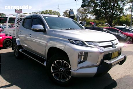 Silver 2021 Mitsubishi Triton Double Cab Pick Up Gls (4X4)