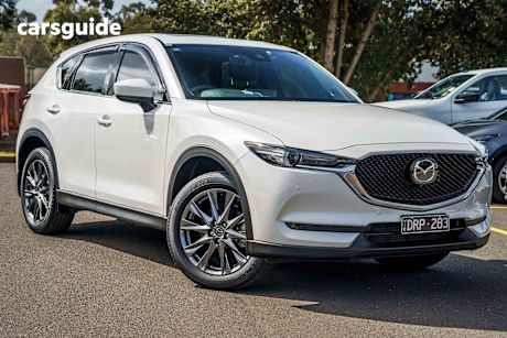 White 2021 Mazda CX-5 SUV AKERA 4X4