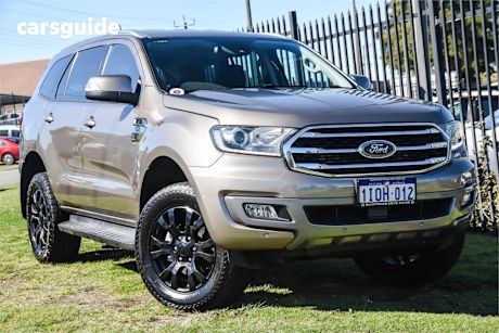 Beige 2018 Ford Everest Wagon Trend (4Wd 7 Seat)