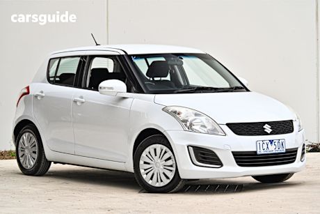 White 2014 Suzuki Swift Hatch GL F