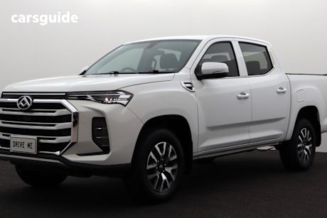 White 2022 LDV T60 Ute Tray MAX PRO 4X4