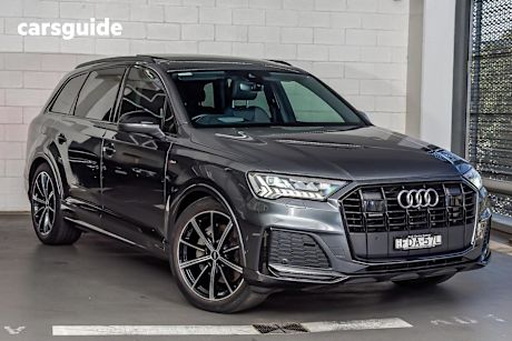Grey 2023 Audi Q7 SUV 50 TDI S LINE 4WD