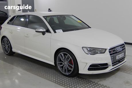 White 2014 Audi S3 Hatch Sportback
