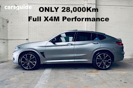 Grey 2020 BMW X4 Coupe M Competition