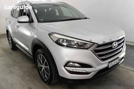 Silver 2016 Hyundai Tucson Wagon Active X (Fwd)