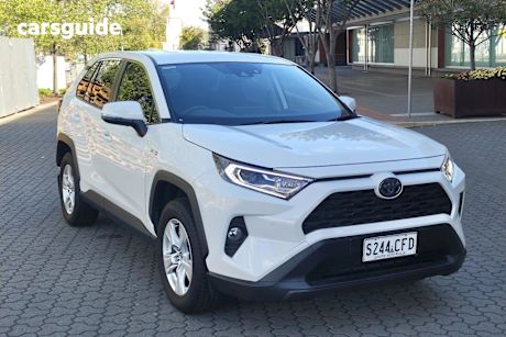 White 2020 Toyota RAV4 SUV GX F
