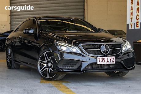 Black 2015 Mercedes-Benz E250 Coupe