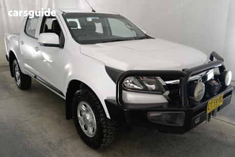 White 2020 Holden Colorado Crew Cab Pickup Ls (4X4)