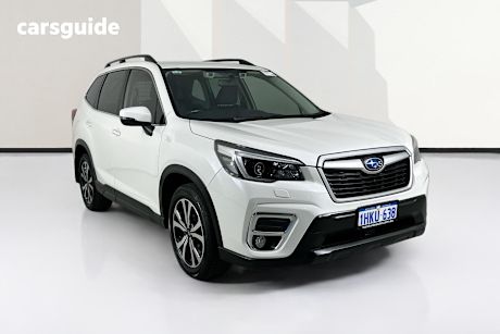 White 2021 Subaru Forester Wagon 2.5I (Awd)