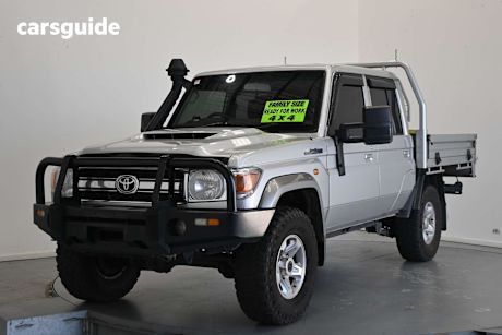 Silver 2021 Toyota Landcruiser Ute Tray GXL 4X4