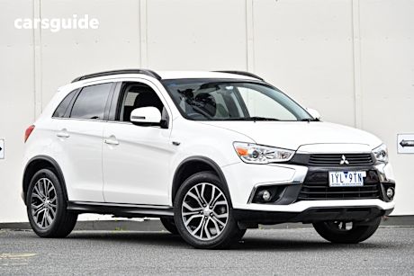 White 2017 Mitsubishi ASX SUV LS F
