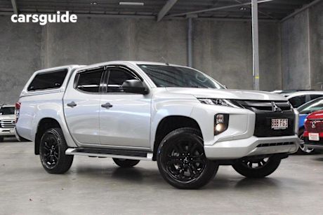 Silver 2022 Mitsubishi Triton Double Cab Pick Up Glx-R (4X4)