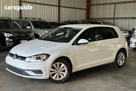 White 2017 Volkswagen Golf Hatch 92 TSI TRENDLINE AU MY17
