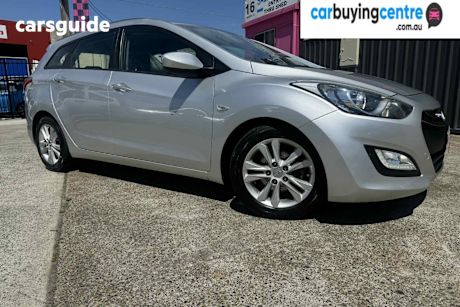 Silver 2013 Hyundai I30 Wagon Tourer Active 1.6 Gdi