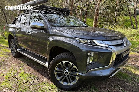 Grey 2021 Mitsubishi Triton Ute Tray GLS 4X4