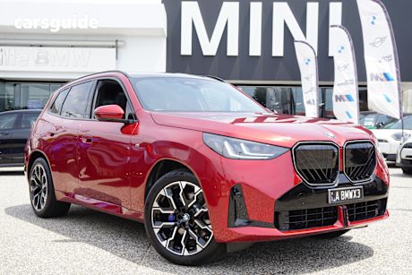 Red 2025 BMW X3 SUV 30E XDRIVE 4X4