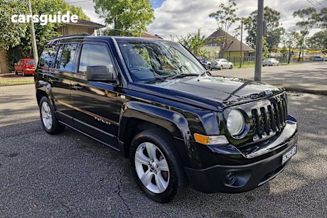 Black 2013 Jeep Patriot SUV SPORT F