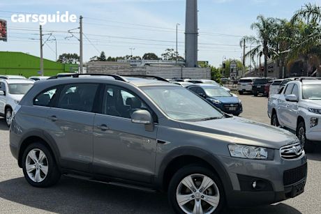 Grey 2012 Holden Captiva SUV 7 CX 4X4