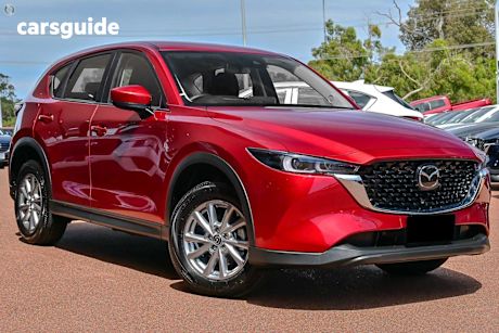 Red 2022 Mazda CX-5 SUV MAXX SPORT F