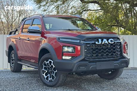 Red 2025 JAC T9 Ute Tray HAVEN 4X4