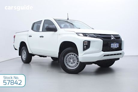 White 2021 Mitsubishi Triton Double Cab Pick Up Glx Adas (4X2)
