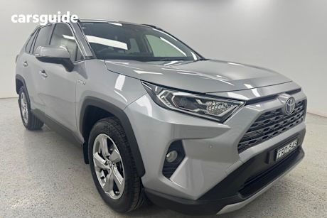 Silver 2020 Toyota RAV4 SUV GXL F