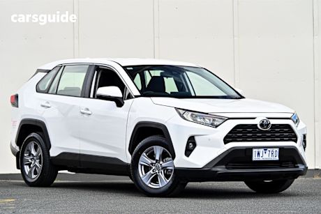 White 2022 Toyota RAV4 SUV GX F