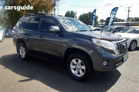 Grey 2016 Toyota Landcruiser Prado Wagon Gxl (4X4)