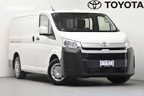 White 2024 Toyota HiAce Commercial R