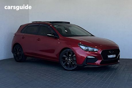 Orange 2019 Hyundai I30 OtherCar N LINE PREMIUM F