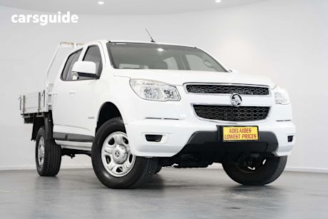 White 2015 Holden Colorado Ute Tray LS R