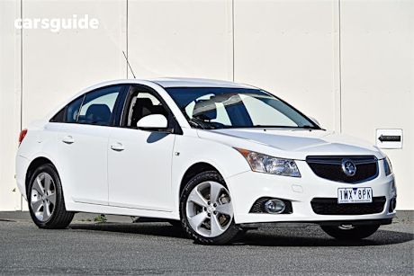 White 2014 Holden Cruze Sedan EQUIPE F