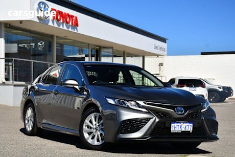 Silver 2022 Toyota Camry Sedan Ascent Sport Hybrid
