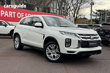 White 2021 Mitsubishi ASX Wagon Es (2Wd)