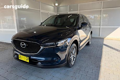 Blue 2018 Mazda CX-5 SUV MAXX SPORT F