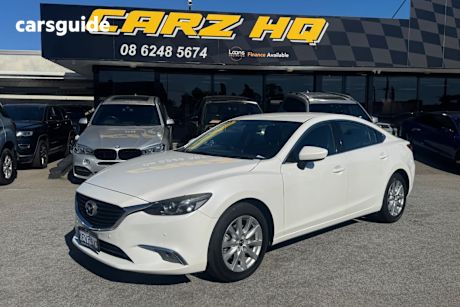 White 2014 Mazda 6 Sedan Touring