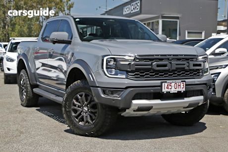 Grey 2023 Ford Ranger Ute Tray RAPTOR 4X4