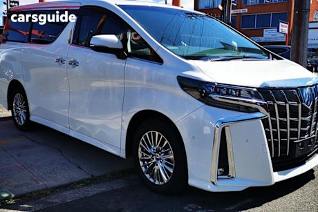 White 2022 Toyota Alphard OtherCar SR C PACKAGE
