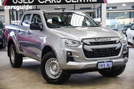 Silver 2021 Isuzu D-MAX Ute Tray SX 4X4